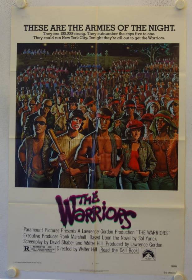 The Warriors original release US Onesheet movie poster